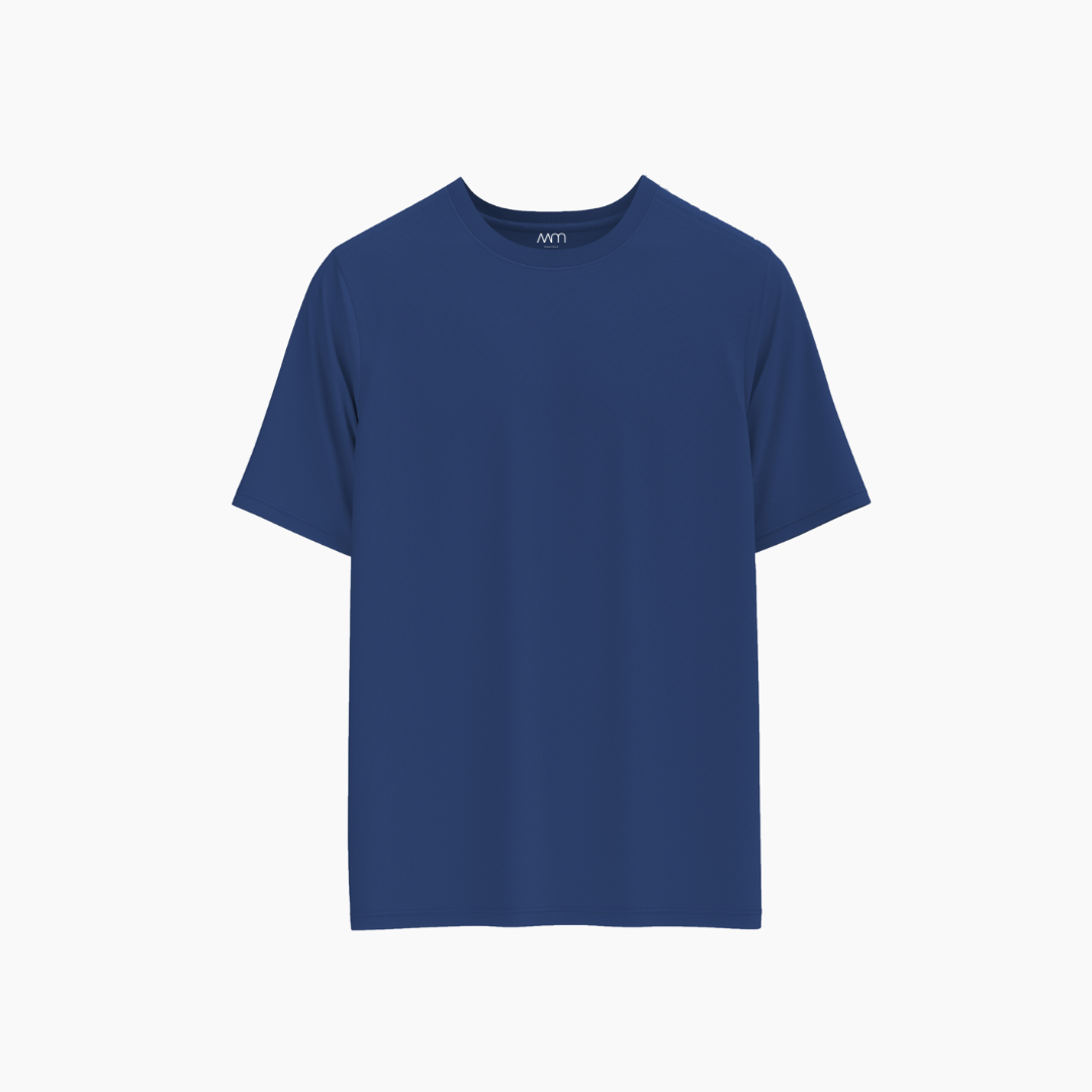 SLIM FIT SHIRT IN NAVY BLUE