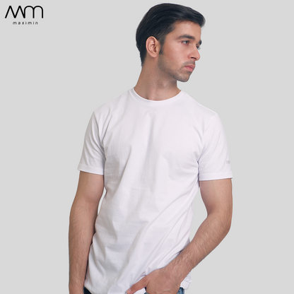 SLIM FIT SHIRT IN CLOUD WHITE