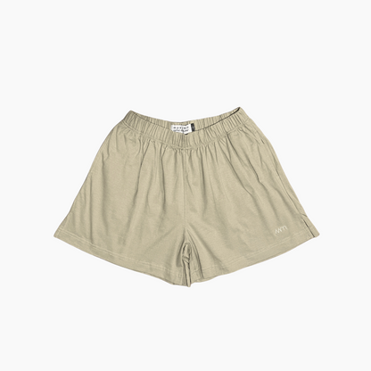 COMFY COTTON SHORT IN PLAZA TAUPE