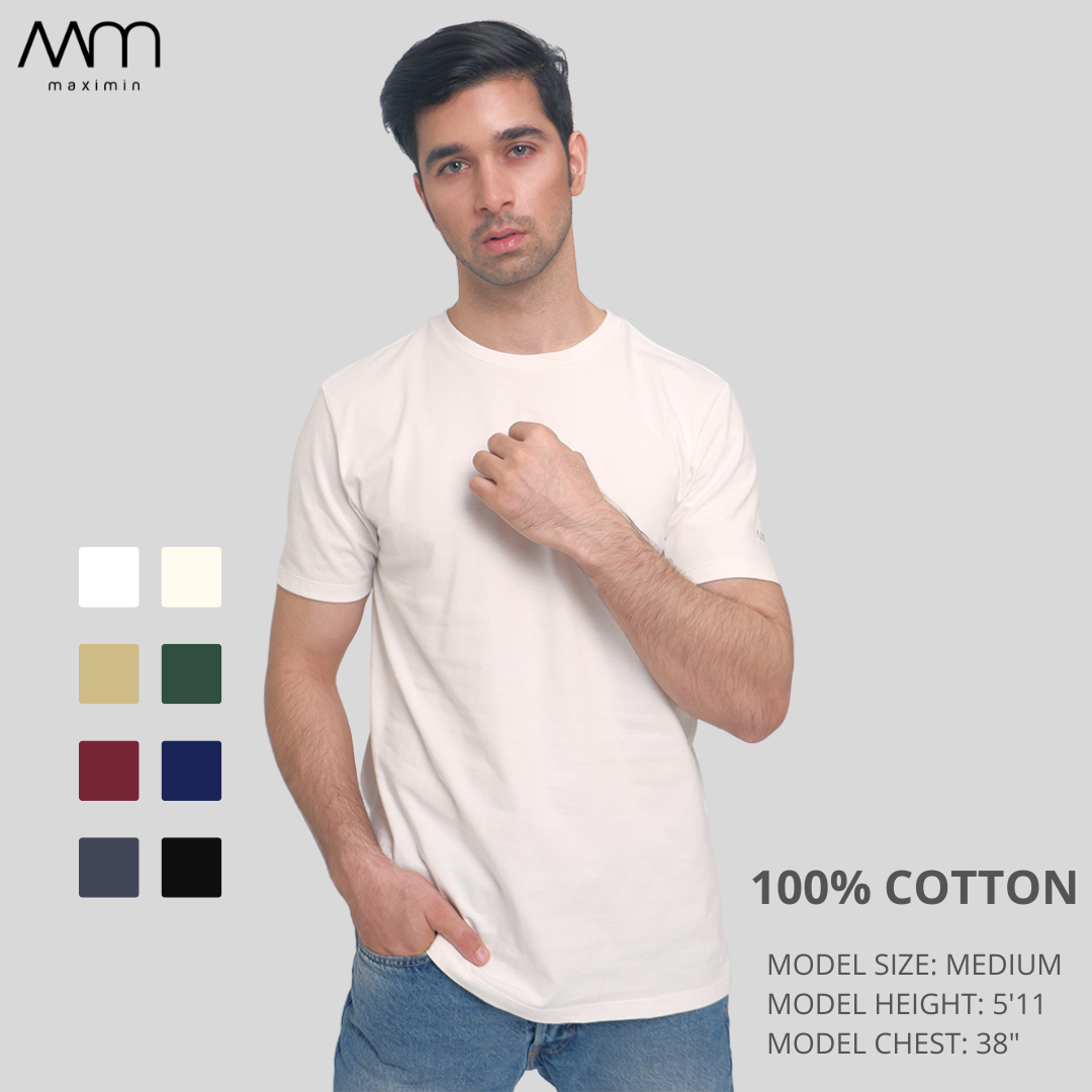 SLIM FIT SHIRT IN OFF WHITE