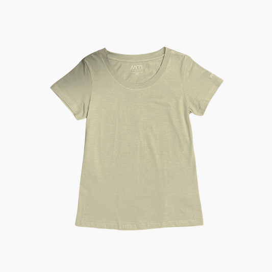 CLASSIC LADIES T-SHIRT IN PLAZA TAUPE